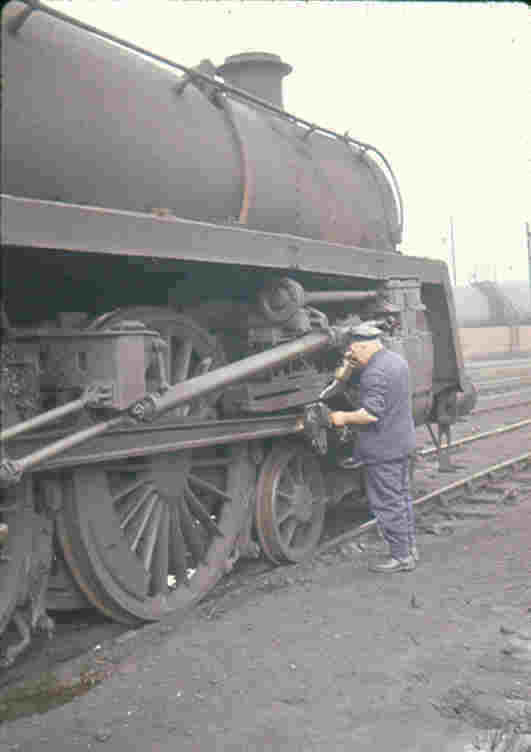 SOUTHERN PACIFIC RAILROAD SIGN / Steam Locomotives / Daniel Edwards  Collection